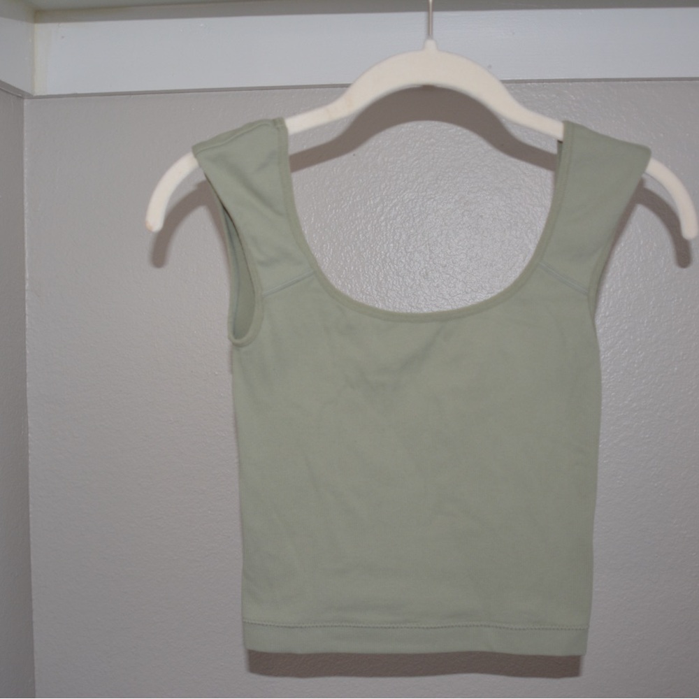 Garage Light Green Tank Top